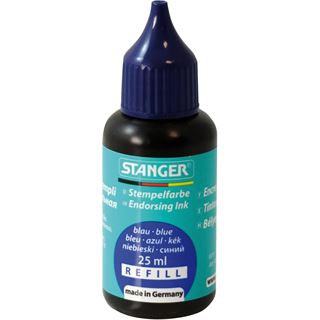 STANGER Stempelfarbe blau 25,0 ml