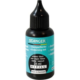 STANGER Stempelfarbe schwarz 25,0 ml