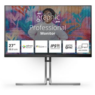 27" (68,58cm) AOC Q27U3CV schwarz/silber 2560x1440 1x