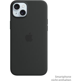 Apple iPhone 15 Plus Silicone Case with MagSafe - Black MXQR3ZM/A