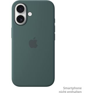 Apple iPhone 16 Silicone Case with MagSafe - Lake Green