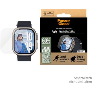 PanzerGlass Screen Protector Apple Watch Ultra 2 Ultra-Wide Fit