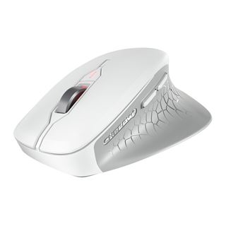 CHERRY MSW Stream Mouse Comfort 2.4 GHz und USB weiß (kabellos)