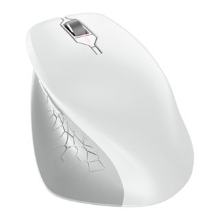 CHERRY MSW Stream Mouse Comfort 2.4 GHz und USB weiß (kabellos)