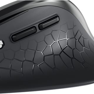 CHERRY MSW Stream Mouse Comfort 2.4 GHz und USB schwarz (kabellos)