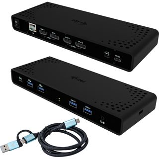 I-TEC Universal Dual 4K Display Docking Station PD 85W