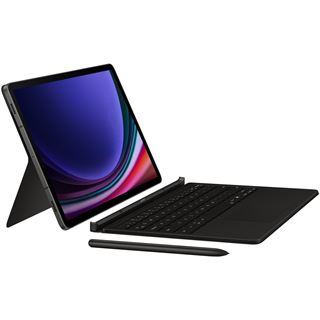 Samsung Book Cover Keyboard für Galaxy Tab S9 / Tab S9 FE Black