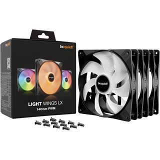 140x140x25mm be quiet! Light Wings LX PWM 3er-Pack 140x140x25mm 1200