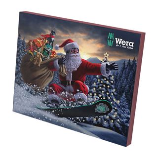 Wera Adventskalender 2024 25-teilig