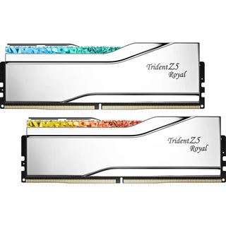 48GB G.Skill Trident Z5 Royal RGB Silber DDR5-8400 DIMM CL40 Dual Kit