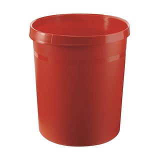 HAN Grip Papierkorb 18,0 l rot