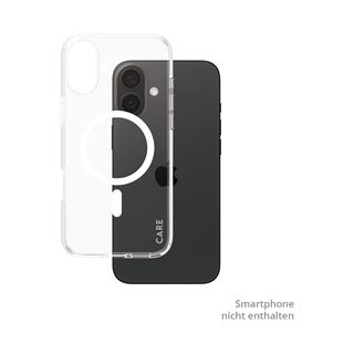 PanzerGlass CARE Flagship Colors iPhone 16 Plus weiß