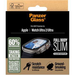 PanzerGlass Snappie Full Body Apple Watch Ultra 2 transp.