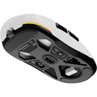 Genesis Gaming Maus ZIRCON 660 kabellos weiß