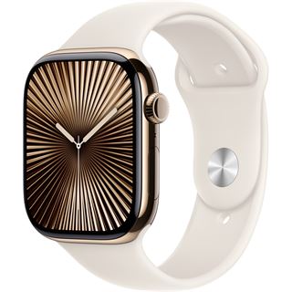 Apple Smartwatch Watch S10 2024 Titan Gold Cellular 46mm