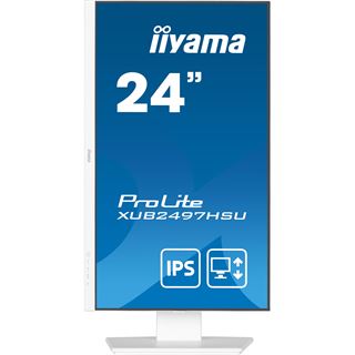 24" (60,96cm) iiyama ProLite XUB2497HSU-W2 weiss 1920x1080 1x