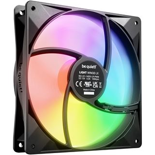 be quiet! Light Wings LX PWM 140x140x25mm 1200 U/min 22.9 dB(A)