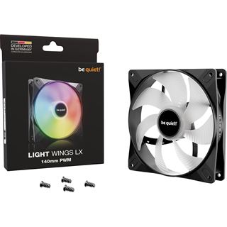 be quiet! Light Wings LX PWM 140x140x25mm 1200 U/min 22.9 dB(A)