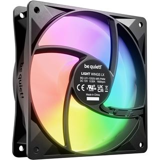 be quiet! Light Wings LX PWM 120x120x25mm 1600 U/min 25.5 dB(A)