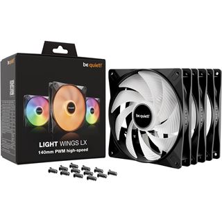 be be quiet! Light Wings LX PWM High-Speed 3er-Pack 140x140x25mm 1800