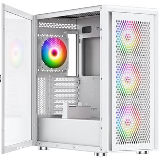 Silentware Air 100 Midi Tower ohne Netzteil weiss