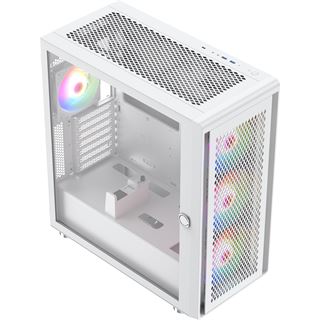 Silentware Air 100 Midi Tower ohne Netzteil weiss