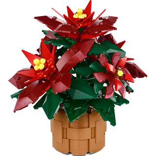 LEGO Botanicals 10370 Weihnachtsstern, Bauset f&uuml;r Erwachsene,