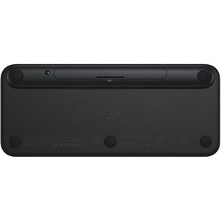 Logitech POP Icon Keys USB und Bluetooth Deutsch schwarz/grau