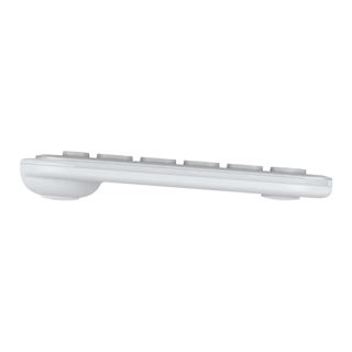 Logitech POP Icon Keys USB und Bluetooth Deutsch weiß (kabellos)