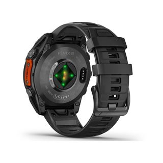 Garmin fenix 8 47mm schwarz/schiefergrau