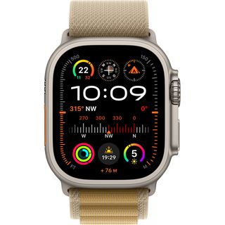 Apple Watch Ultra 2 Titanium Cellular 49mm Natur (Alpine Loop mandel)
