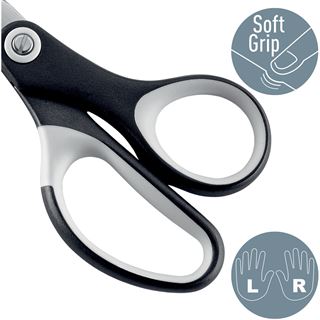 LEITZ Schere Titan schwarz-wei&szlig; 15,0 cm