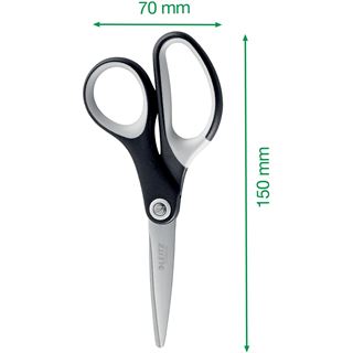 LEITZ Schere Titan schwarz-wei&szlig; 15,0 cm
