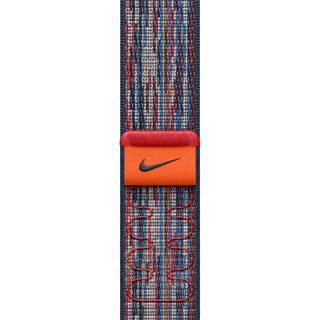 APPLE 42MM BLUE/RED NIKE SPORT LOOP