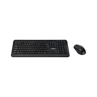 TARGUS WIRELESS KEYBOARD AND MOUSE FULL SIZE 2.4 GHZ UK PLASTIC