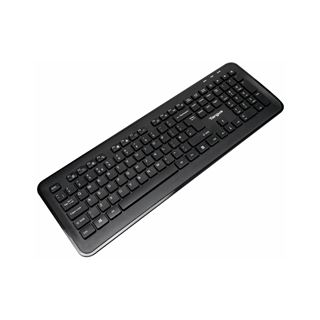 TARGUS WIRELESS KEYBOARD AND MOUSE FULL SIZE 2.4 GHZ UK PLASTIC