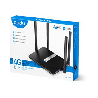 Cudy LT500 WLAN-Router Schnelles Ethernet Dual-Band (2,4 GHz/5 GHz)