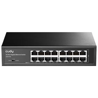 Cudy GS1016 Netzwerk-Switch Gigabit Ethernet (10/100/1000) Schwarz