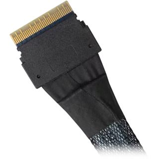 (€113,80*/1m) 0.50m Icy Dock SAS Datenkabel SlimSAS SFF-8654 8i