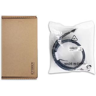 (€113,80*/1m) 0.50m Icy Dock SAS Datenkabel SlimSAS SFF-8654 8i