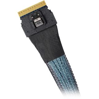 (€103,80*/1m) 0.50m Icy Dock SAS Datenkabel SlimSAS SFF-8654 8i