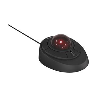 Keysonic MSM KSM-6188T-B Corded Trackball-Maus schwarz