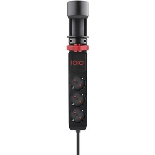 (€17,63*/1m) 1.50m Olympia Strom Steckdosenleiste Schwarz 3