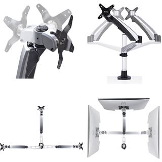 StarTech Monitor Desk Mount, VESA 75x75/100x100, 27/30-inch Screens