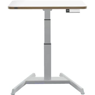 LEITZ Ergo elektrisch höhenverstellbarer Schreibtisch weiß