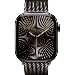 Apple Watch S10 (2024) Titan Cellular 42mm schiefer (Milanaise