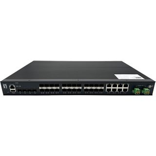 LevelOne Switch 28x GE IGU-2872 4x2.5GbE, 16x1.25GbE SFP