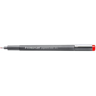 STAEDTLER pigment liner 0,5mm rot