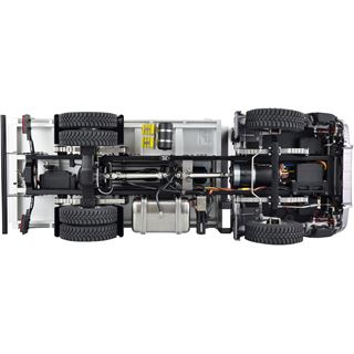 Amewi RC Baustelle Muldenkipper Mercedes Arocs 4x2 grau 14+