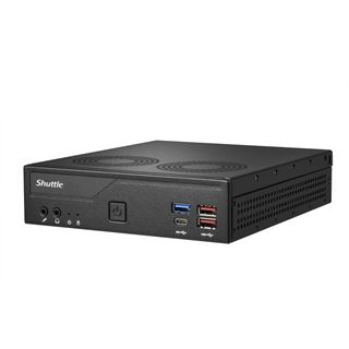 Shuttle Barebone slim DH770 Intel/SO-DDR4/black Bulk